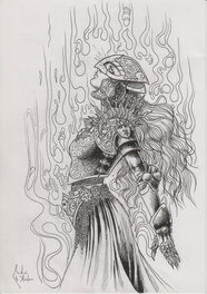 Lou Ardan - Ardan - Illustration originale