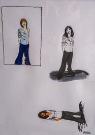 Blutch - Recherches personnelles - Œuvre originale