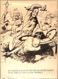 Hal Foster - Prinz Eisenherz - Planche originale