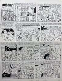 Jean-Claude Poirier - Supermatou - Planche originale