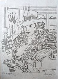 Roberto Baldazzini - Copertina Plot 1 - Couverture originale