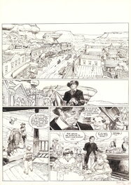 François Boucq - Bouncer - Cœur double, Tome 7 - Planche originale