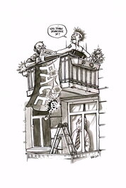 Isabel Kreitz - Peace - Illustration originale