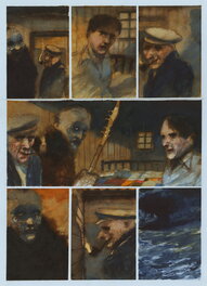 Denis Deprez - Moby Dick - Planche originale