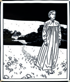 Floc'h - Virginia Woolf - Original Illustration