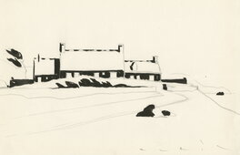 François Avril - Maison CÔTIÈRE 1 - Illustration originale