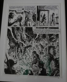 Hermann - Les guerriers du désespoir - Planche originale