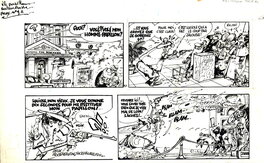 Marc Wasterlain - Wasterlain : Docteur Poche tome 2 demi planche 9A - Comic Strip