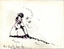 Marc Wasterlain - Wasterlain : Illustration Docteur Poche rêveur - Original Illustration