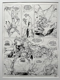 Colin Wilson - Dans l'ombre du soleil / Alia - Planche originale