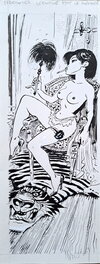 Marc Hardy - Léontine - Illustration originale