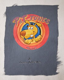 Éric Maltaite - Carman Lamour - "P&T Tunes" - Page 5 - Illustration originale