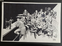 Eduardo Risso - 100 Bullets - Illustration originale