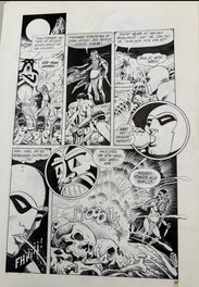 César Spadari - Fantomen “The Alliance of The Golden Ox” - Planche originale