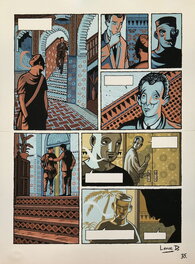 Denis Larue - Tetouan (Maroc) - La maison d'Ether - p 35 - Comic Strip