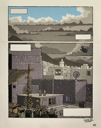 Denis Larue - Tetouan (Maroc) - La maison d'Ether - p 55 - Comic Strip