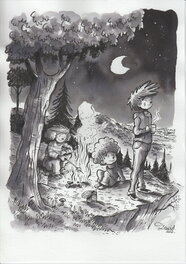 Dawid - Dawid - Original Illustration