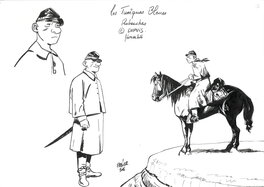 Olivier Frasier - Olivier Frasier - Blutch - Illustration originale