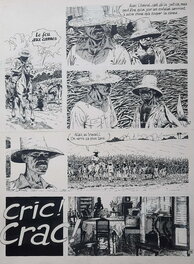 Claude Auclair - Le sang du flamboyant, planche 7 - Planche originale
