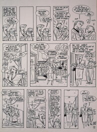 Serge Clerc - Phil Perfect - Planche originale