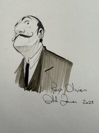 Alberto Zanon - Hercule Poirot le crime du golf - Comic Strip