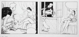 Milo Manara - Declic 4, Page 13, Strip 39 - Planche originale