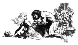 Mark Schultz - Conan - Original Illustration