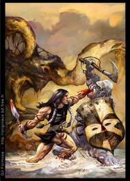 Gil Formosa - Conan Gorilla - Original Cover