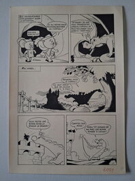 Gérard Lellbach - Tom et Jerry "Les deux Mousquetaires" - Planche 3 - Comic Strip