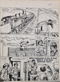 Malik - Archie Cash - Curare - Planche originale