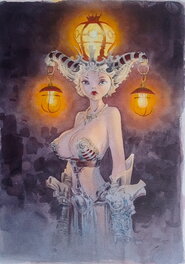 Jean-Baptiste Andréae - Pour le plaisir des yeux - Original Illustration