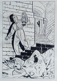 Yves Chaland - It's alive! - Original Illustration