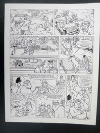 Daniël Desorgher - Jimmy Tousseul - Planche originale