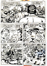 Jack Kirby - Jack Kirby Giant Kamandi, 1975 - Planche originale