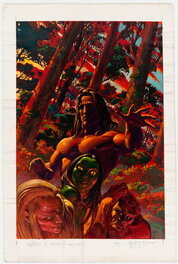 Edgar Rice Burroughs' Tarzan: A Tale of Mugambi Cover Original Art (Dark Horse,1995)