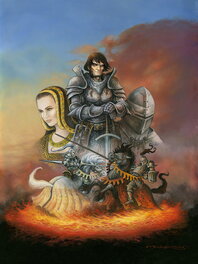 Pascal Moguérou - " le Son & Lumière de Bon-Repos " - Planche originale