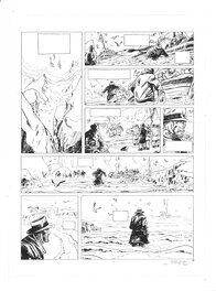 Olivier Frasier - Olivier Frasier - Sur les bords du monde tome 2 p. 21 - Planche originale