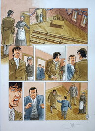 Jean-Michel Arroyo - LES INCONTOURNABLES DE LA BD   T21 GERMINAL 2  couleur directe - Planche originale
