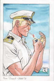 Roberto Zaghi - Tramp - Original Illustration