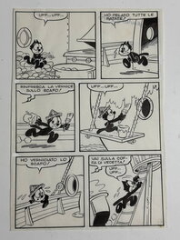 Sandro Dossi - Felix “Meglio naufrago” - Planche 3/4 - Comic Strip