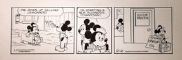 Roman Arambula (probably) - Mickey Mouse daily, June 6 1987 - Planche originale