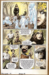 Eric Powell - Eric Powell  - Painted The Goon Page - Comic Strip
