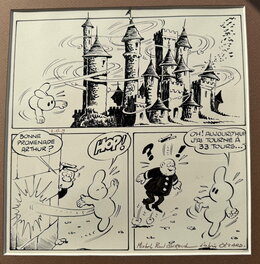 Michel-Paul Giroud - Arthur le Fantôme - Planche originale