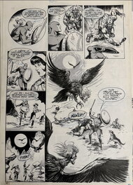 César Spadari - The Mistery of Polymos “The Phantom “ - Planche originale