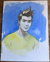 Marcial Toledano - Tebori - Yoshi - Illustration originale