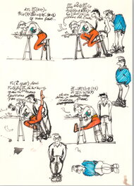 Claire Bretécher - Études - Comic Strip