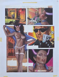 Rod Kierkegaard Jr. - La Fiancée de Frankenstein - Planche originale