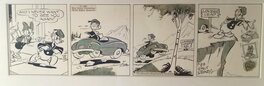 Al Taliaferro - Donal duck daily strip - Comic Strip