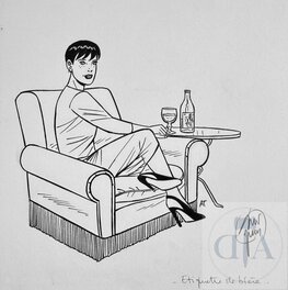 André Taymans - Caroline Baldwin - Illustration originale