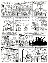 Dany - Alice au pays des merveilles - Planche originale